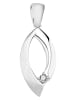 Adeliás Damen Anhänger aus 925 Silber mit Zirkonia in silber