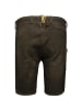Maddox Country Lederhose Silbersee in dunkelbraun