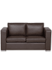 Beliani 2-Sitzer Sofa HELSINKI in Braun - (W) 152 x (H) 72 x (L) 76 cm