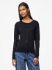 Pieces Strickjacke in Black