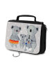 Mr. & Mrs. Panda Toilettentasche Koala Familie ohne Spruch in Grau Pastell
