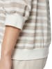 MARC CAIN SPORTS  Shirt mit Lurex-Ringeln in Champagner Gold