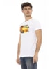 Trussardi Action Weiß Baumwolle Herren T-Shirt