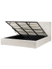 Beliani Doppelbett LORIENT in Weiß - (W) 197 x (H) 112 x (L) 216 cm