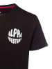 Alpha Industries T-Shirt in schwarz