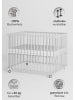 Sämann Sämann Laufgitter mit Matratze SleepPlus - weiß - Premium Kollektion