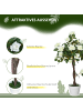 Outsunny künstliche Pflanzen in Weiß 18L x 18B x 90H cm