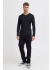 !SOLID V-Shirt SDBasil 21103003ME Langarmshirts im 2er-Pack in Schwarz