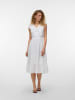 Vero Moda Gesmoktes Kleid in Snow White