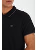 BLEND Poloshirt in schwarz