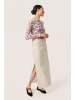 Soaked in Luxury Bluse langarm SLAnaika Lockere Passform in Pastel Lavender FLower