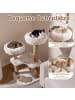 COSTWAY Kratzbaum Holz 101cm in Beige