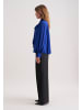 Seidensticker Ausgestellte Bluse Regular in Mittelblau