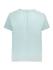 Betty Barclay Satin-Bluse kurzarm in Gray Mist