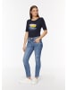 s.Oliver T-Shirt kurzarm in Blau