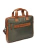 The Chesterfield Brand Fusion Narvik Aktentasche 40 cm Laptopfach in steel green
