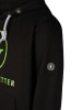 SCHIETWETTER SCHIETWETTER Hoodie Logoprint Michael in schwarz-lime