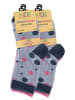 Cotton Prime® Kinder Socken "Sterne & Punkte" 6 Paar in Bunt
