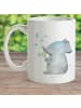 Mr. & Mrs. Panda Kindertasse Elefant Seifenblasen ohne Spruch in Weiß
