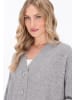 DreiMaster Maritim Women Cardigan in light grey melange