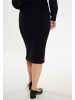 usha BLACK LABEL Damen Midirock in Schwarz