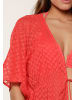Linga Dore Kimono Kimono in Tomaten Rot