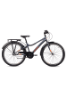 S'COOL Kinderfahrrad - troX 26 Zoll 3-Gang | ab 10 Jahre - Dark Grey/Orange