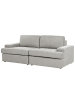 Beliani 3-Sitzer Sofa ALLA in Grau - (W) 208 x (H) 86 x (L) 112 cm