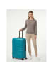 Redolz Pro ABS 4 Rollen Trolley 74 cm mit Dehnfalte petrol