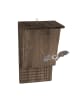 relaxdays Fledermauskasten in Braun - (B)22 x (H)37 x (T)12,5 cm
