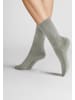Hudson Socken Only 2-Pack druckfreier Bund in Silber
