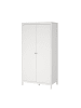 ebuy24 Kleiderschrank Madrid Weiß 103 x 59 cm