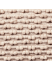 Beliani Pouf KINGRI in Beige - (W) 50 x (H) 35 x (L) 50 cm