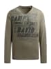 CAMP DAVID  Longsleeve 'Riding The World II' in khaki
