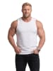 Men Plus Tank Top in schneeweiß