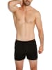 Haasis Bodywear 2er-Set: Boxershorts in schwarz