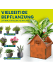 HOBERG Blumenkübel Set Rost-Optik 2-tlg. braun  Braun