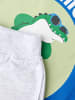 name it T-Shirt & Shorts Sommer-Set Nmmjarry in light grey melange