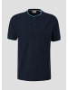 s.Oliver Polo-Shirt kurzarm in Blau