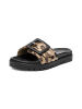 VITAFORM Textil Pantoletten in leopard