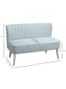 HOMCOM Sofa-117cm x 56,5cm x 77cm-Grün