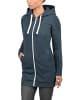 DESIRES Kapuzensweatjacke in blau