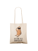 Mr. & Mrs. Panda Schultasche Faultier Vogel mit Spruch in Creme