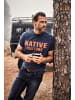 JP1880 Kurzarm T-Shirt in navy blau
