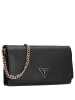 Guess Noelle II Xbody Flap - Umhängetasche 21 cm (garmet) in schwarz