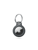 TechProtect Schlichte runde Tracker-Hülle Karabiner - flexibles TPU-Gehäuse in Schwarz