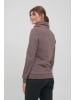 Oxmo Sweatjacke OXVicky Sweat Zip-Jacke in Braun