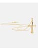 Diamant L'éternel Halskette aus 375 Gelbgold mit Diamant