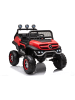 LEAN TOYS Auto Mercedes Unimog S rot