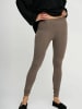 Moshi Moshi Mind Hosen smooth in dark taupe